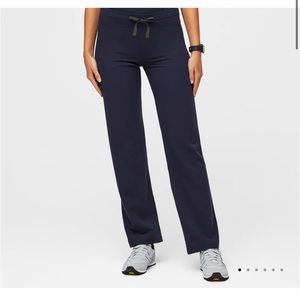 FIGS  Navy Livingston high waist basic scrub pants